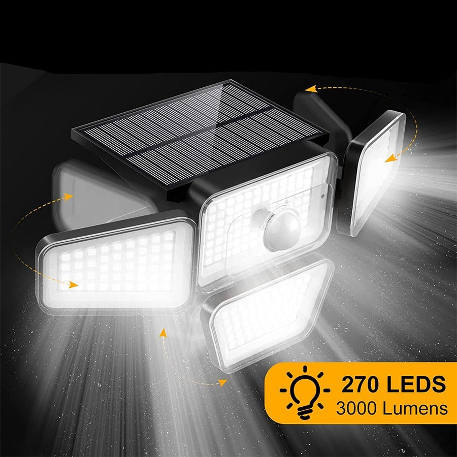 Panneau LED solaire multidirectionnel