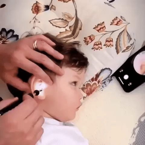 Nettoyeur d'oreille connecté avec caméra et 6 lumières LED