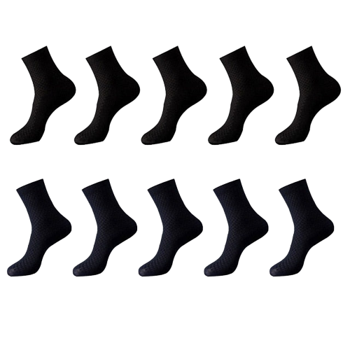 5x Noir & 5x Bleu Marine,5x Noir & 5x Bleu