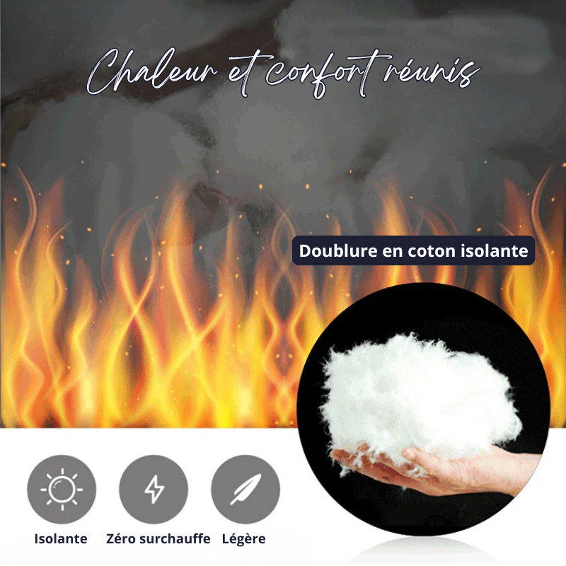 Doudoune Chauffante 4 Zones Sans Manche