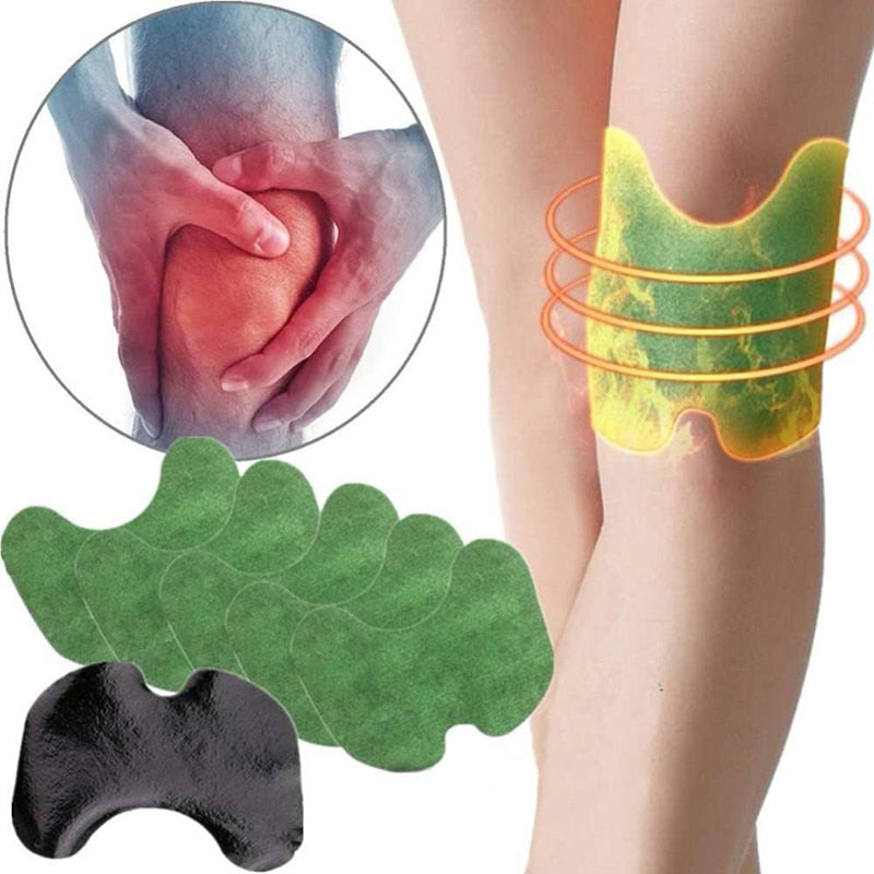 Lot de 50 Patchs genoux anti inflammatoires aux plantes