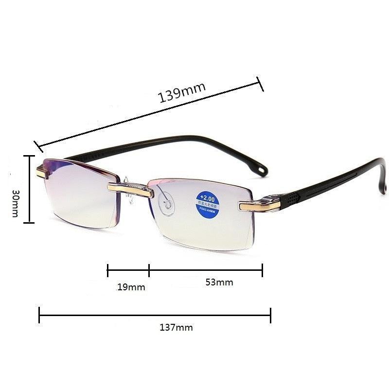 Gafas de lectura irrompibles y antiluz azul