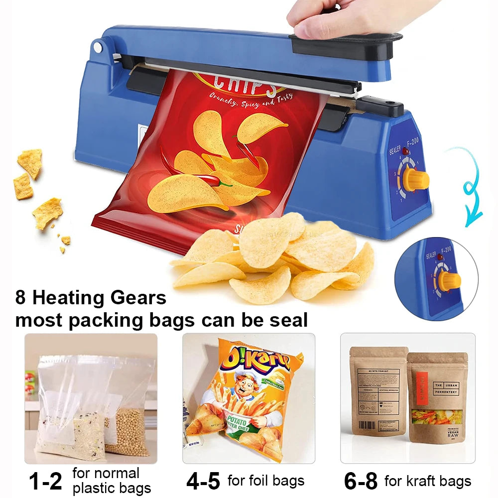 Thermoscelleuse Électrique pour Sacs Alimentaires