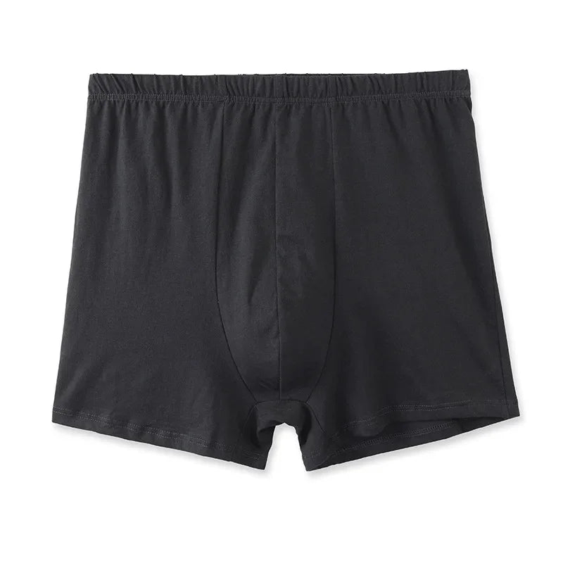 Lot de 4 Boxers Homme 100 % Coton – Coupe Ample, Respirants & Confortables – Grandes Tailles