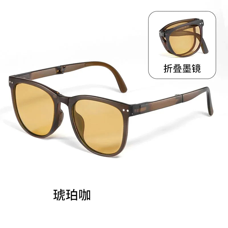 Lunettes de Soleil Pliantes Ultra Légères UV – Protection Solaire Unisexe + Pochette OFFERTE