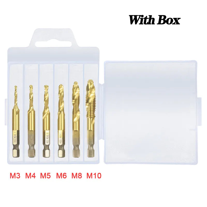 6Pcs Box Doré - Long