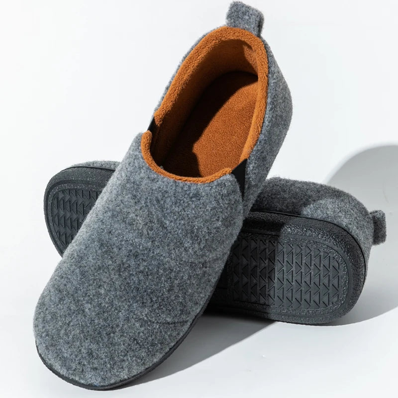Chaussons Chauds Antidérapants pour Homme
