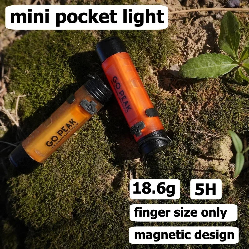 Mini Lampe de Poche LED Magnétique Rechargeable – Compacte et Portable pour Camping, Outdoor & Urgences