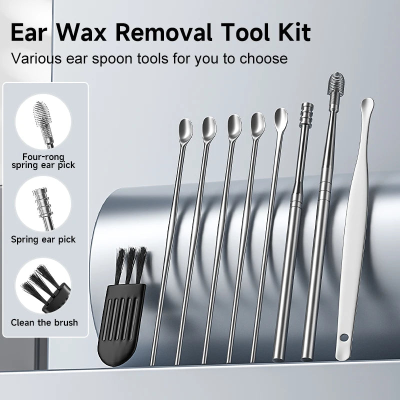 Otoscope WiFi 4,2 mm 1080P HD - Caméra Endoscopique pour Nettoyage d'Oreilles - Outils OFFERTS