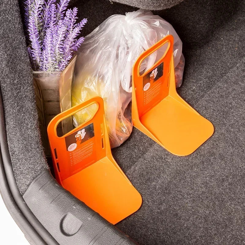 2x Organiseur de Coffre Anti-Glisse – Bloque les Boîtes & Sacs