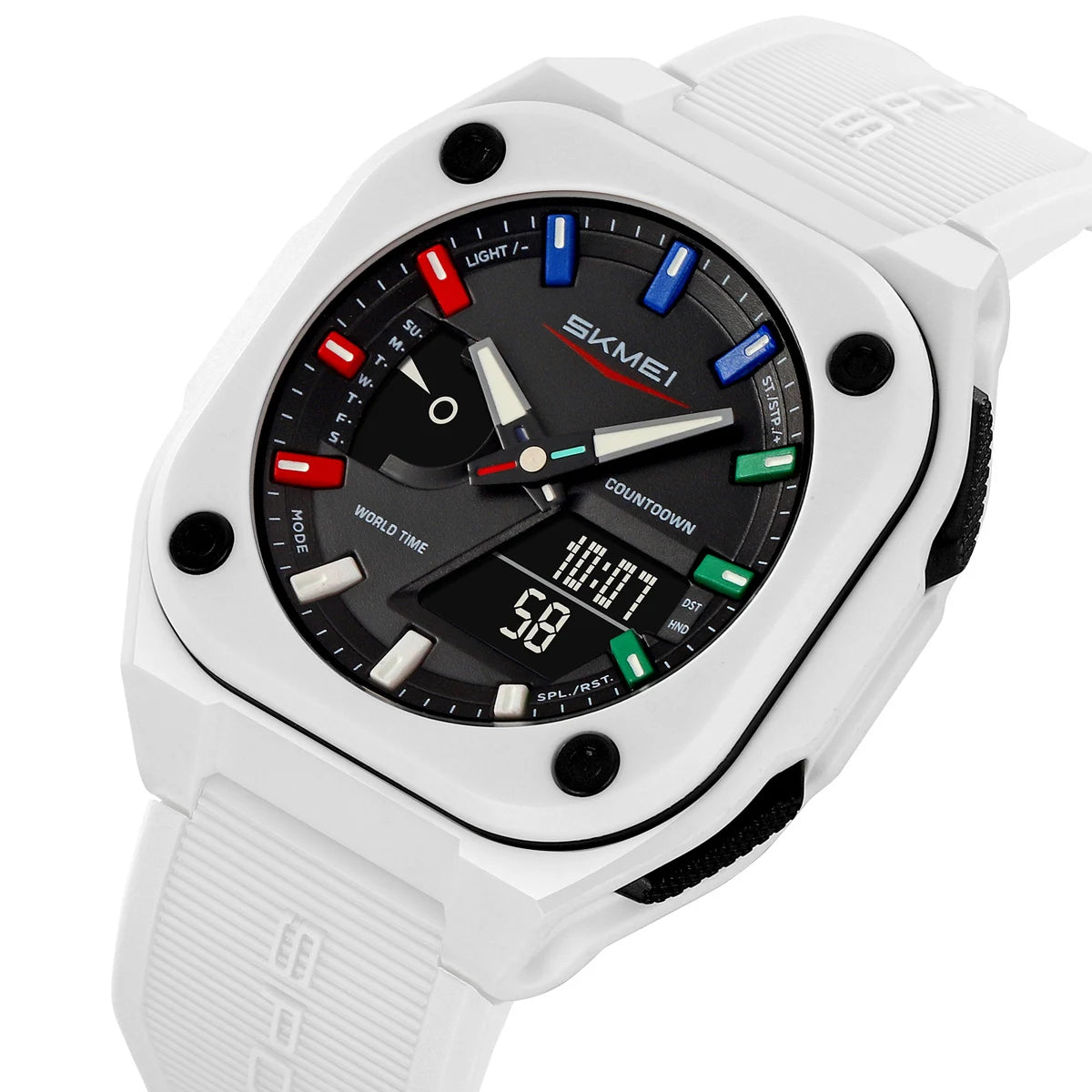 Montre sport multifonction étanche à quartz