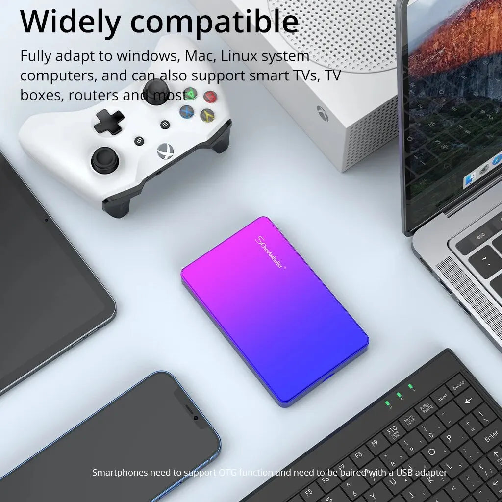 Disque Dur Externe Portable HDD 2.5 jusqu'à 500Go