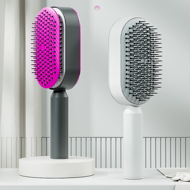 SoftBrush - La brosse à cheveux autonettoyante & saine pour vos cheveux