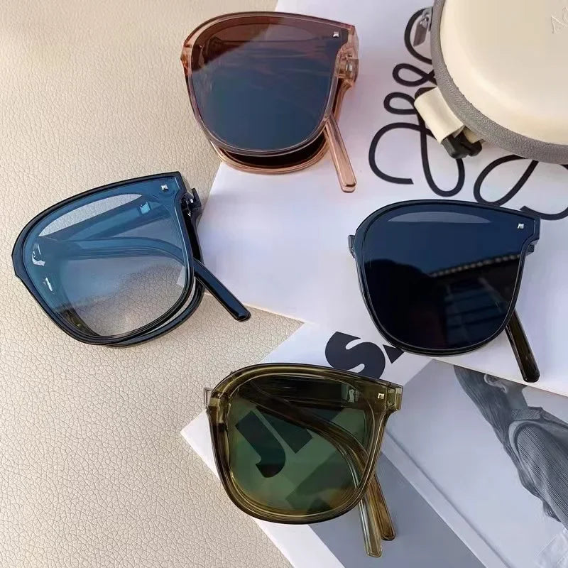 Lunettes de Soleil Pliantes Ultra Légères UV – Protection Solaire Unisexe + Pochette OFFERTE