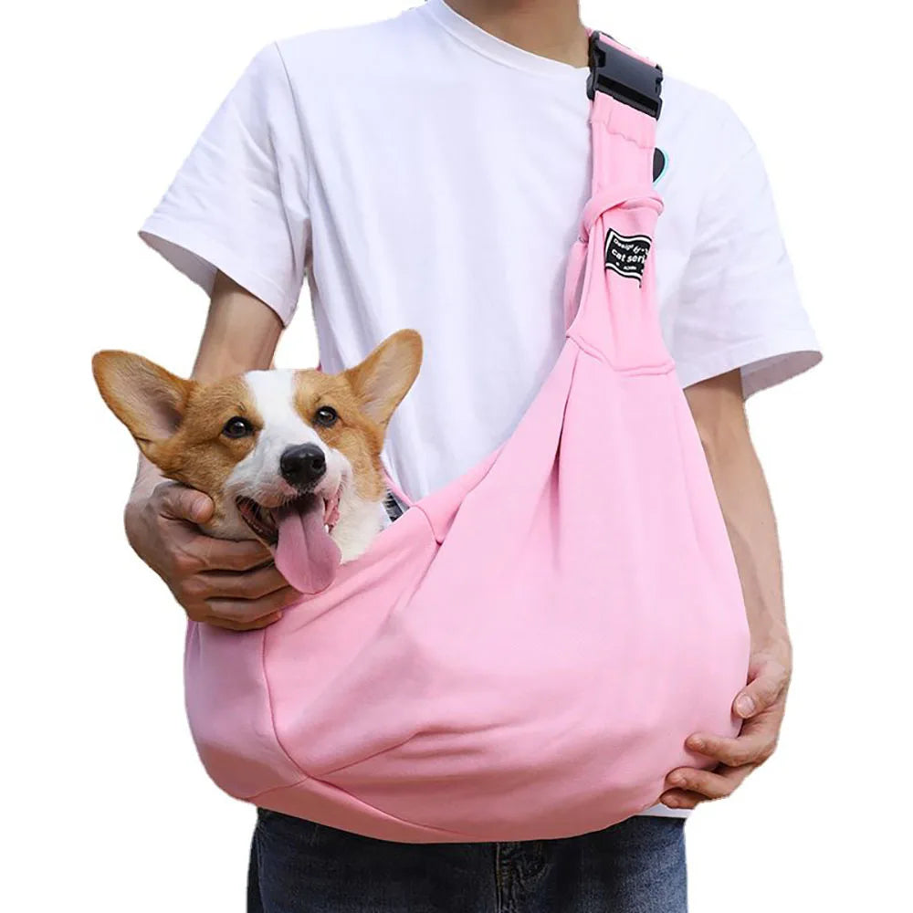 Sac de Transport à Bandoulière pour Chien et Chat – Confortable et Portable