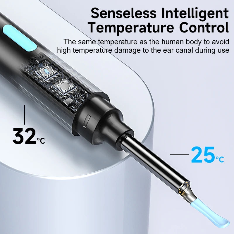 Otoscope WiFi 4,2 mm 1080P HD - Caméra Endoscopique pour Nettoyage d'Oreilles - Outils OFFERTS
