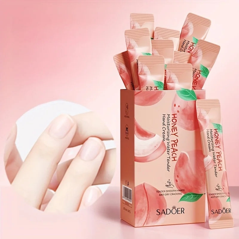 Lot de 20 Sticks Crème Mains Hydratante & Nourrissante – Format Portable