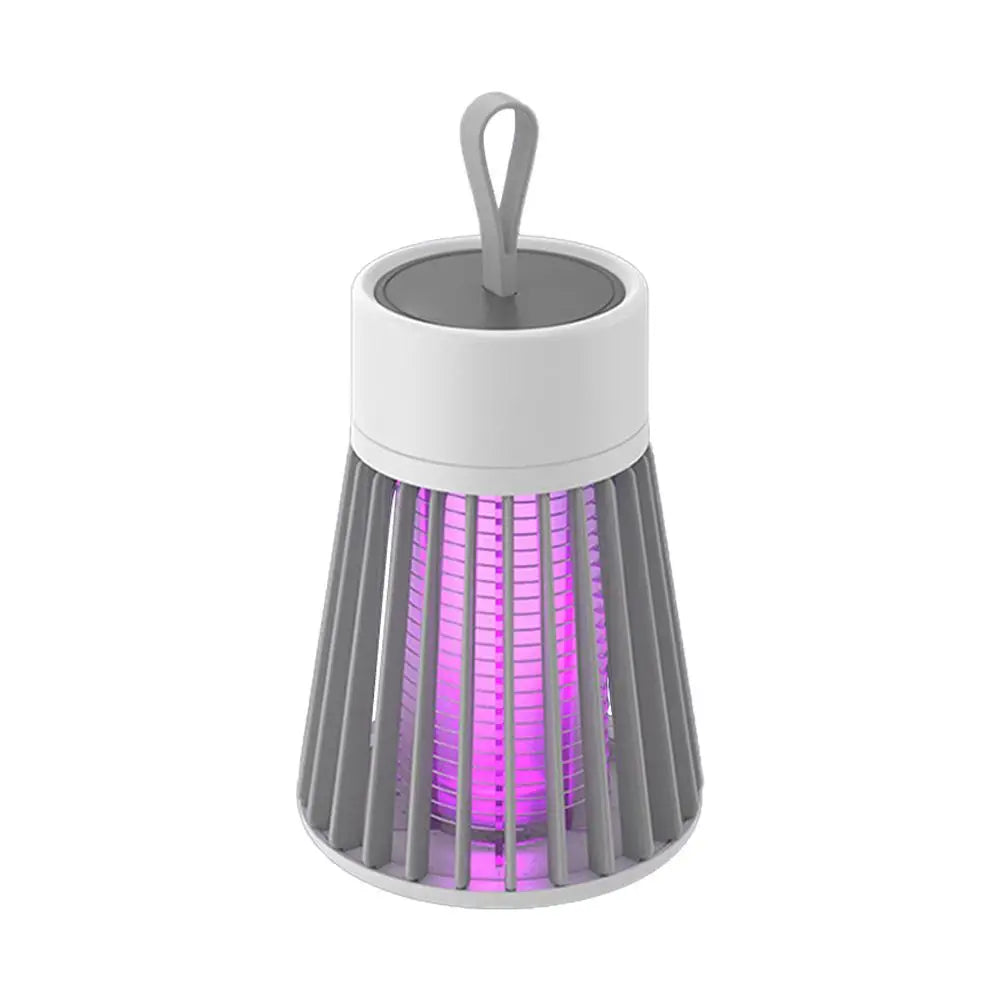 Lampe Anti-Moustiques Lumière UV à Choc Électrique Sans Fil