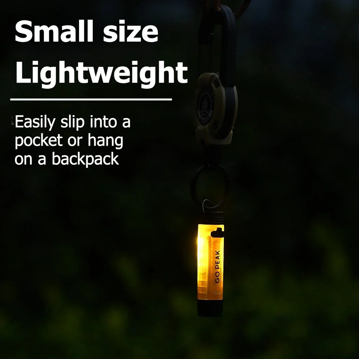Mini Lampe de Poche LED Magnétique Rechargeable – Compacte et Portable pour Camping, Outdoor & Urgences