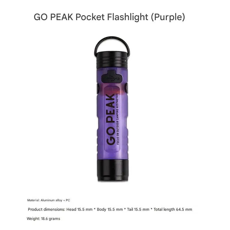 Mini Lampe de Poche LED Magnétique Rechargeable – Compacte et Portable pour Camping, Outdoor & Urgences