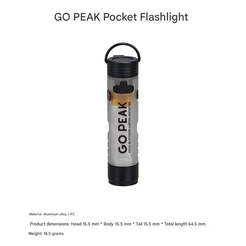 Mini Lampe de Poche LED Magnétique Rechargeable – Compacte et Portable pour Camping, Outdoor & Urgences