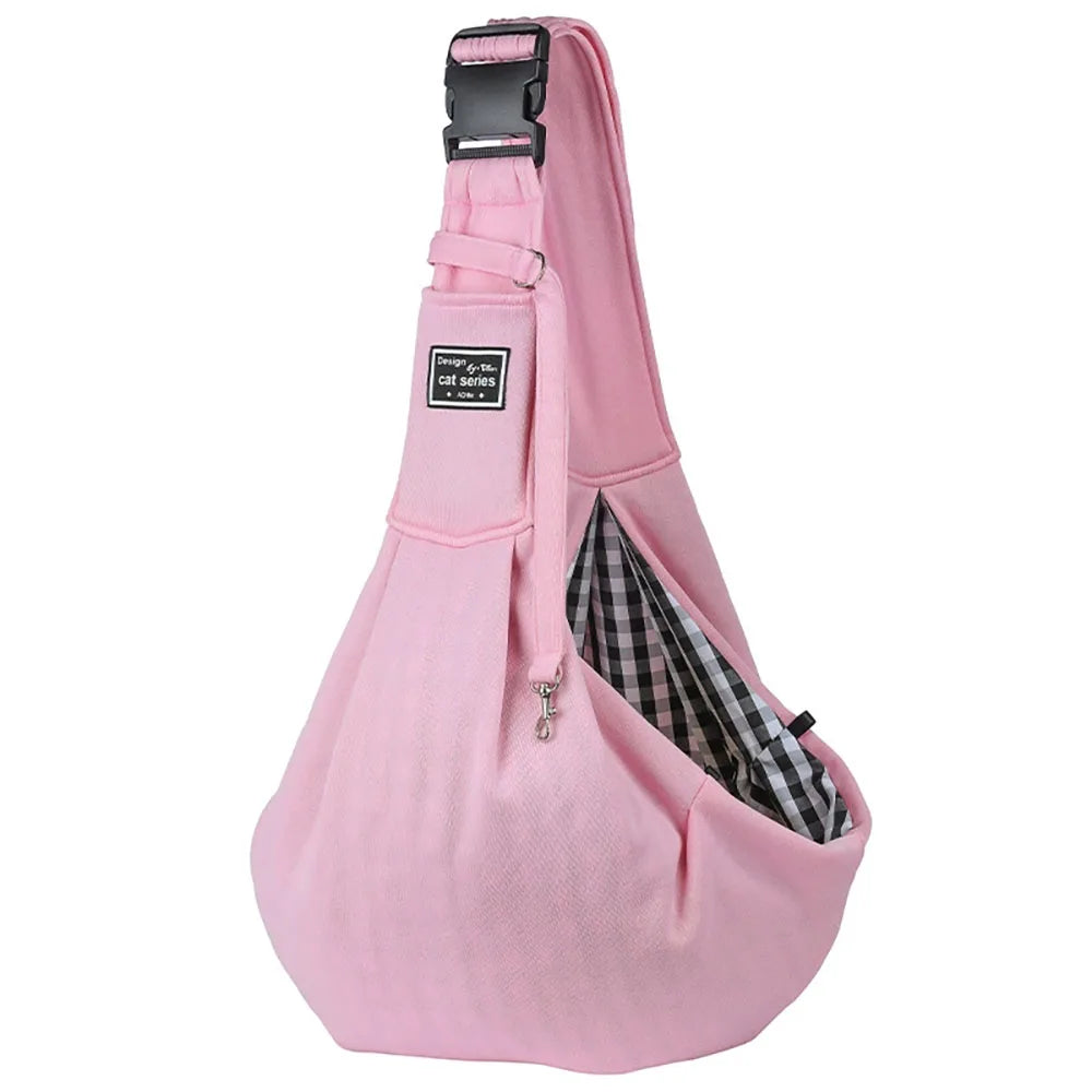 Sac de Transport à Bandoulière pour Chien et Chat – Confortable et Portable