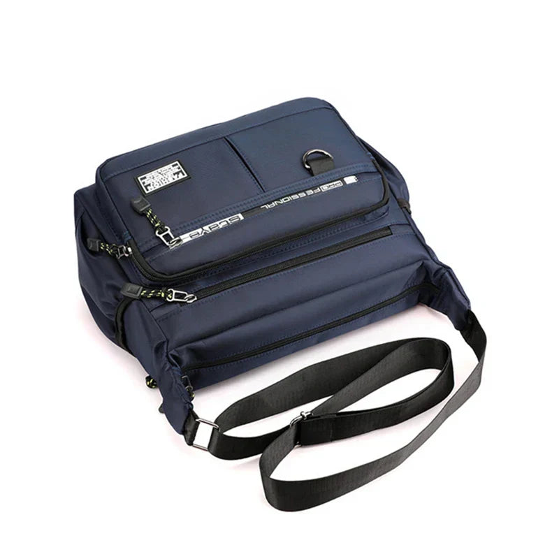 Sac Bandoulière Homme Grande Capacité Multipoches