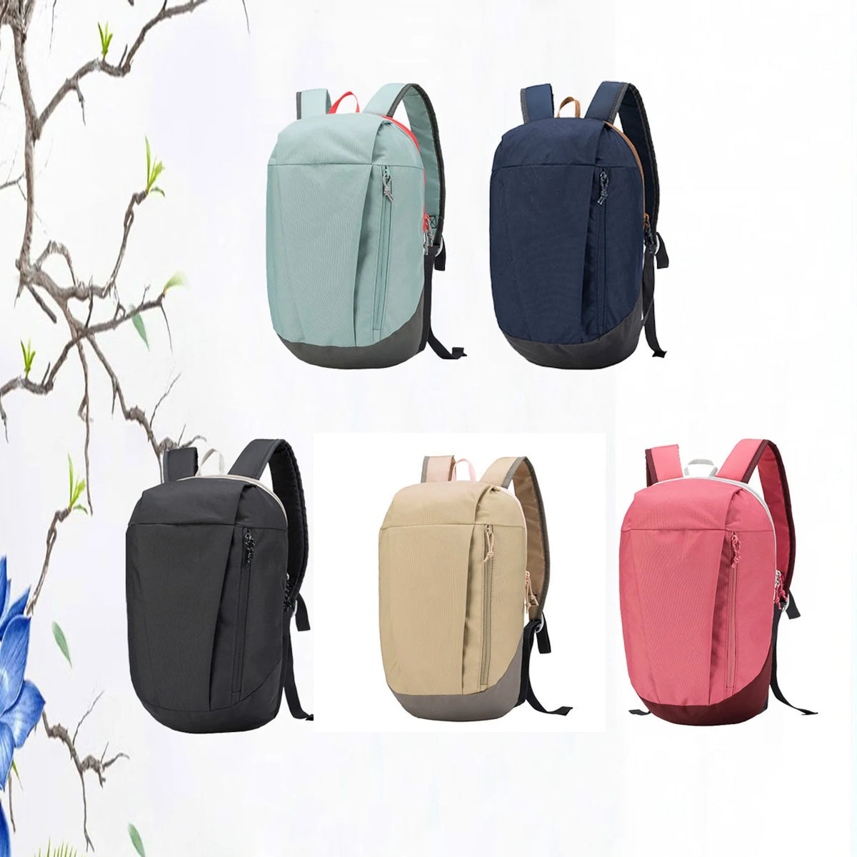 Mini Sac à Dos 20 L Ultra Léger Unisexe – Sac de Sport, Voyage et Loisirs