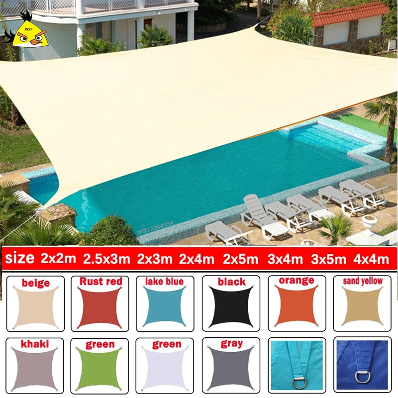 Voile d'ombrage imperméable