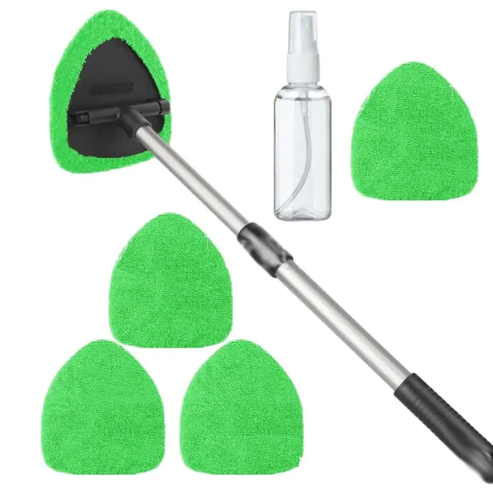 Outil de Nettoyage Pare-Brise + 3 Microfibres et 1 pulvérisateur