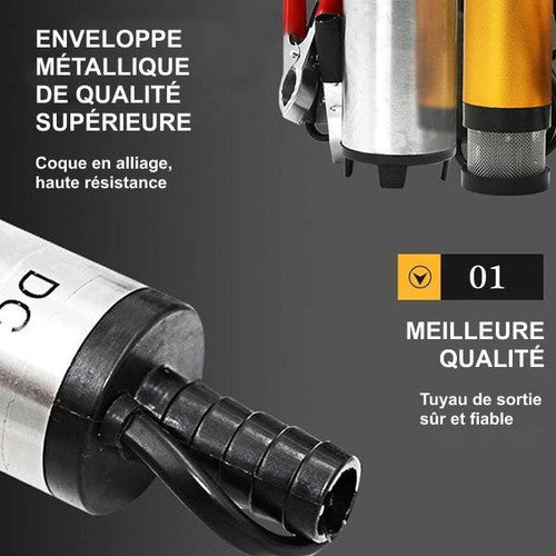 Mini Pompe à Eau Électrique Multifonctionnelle 12V