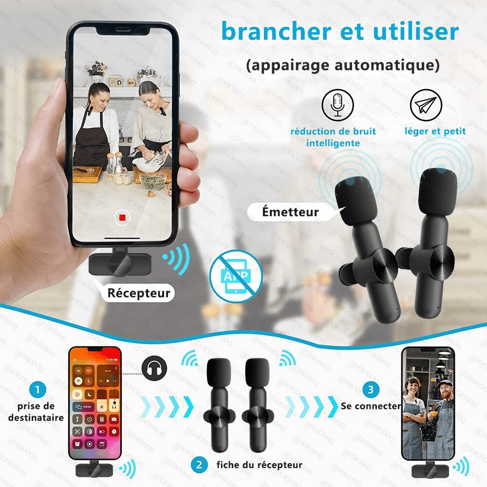 Mini micro bluetooth de téléphone - Stockmania