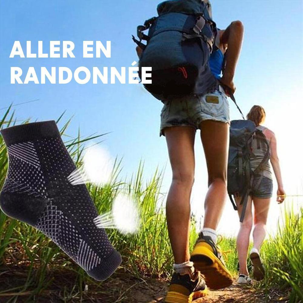 Lot de 2 Chaussettes de Contention Anti-fatigue - Stockmania