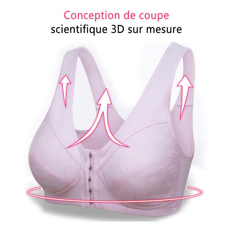 Soutien-gorge en Coton à Fermeture Avant - Stockmania