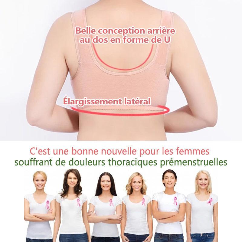 Soutien-gorge en Coton à Fermeture Avant - Stockmania