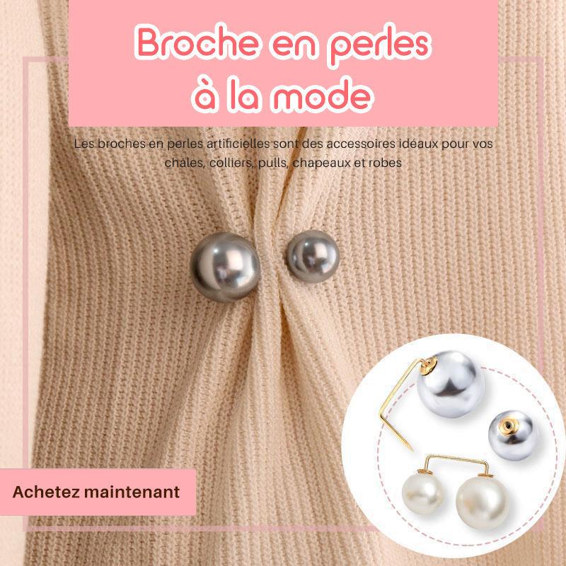 Broche en Perles à la Mode, 3 paires - Stockmania