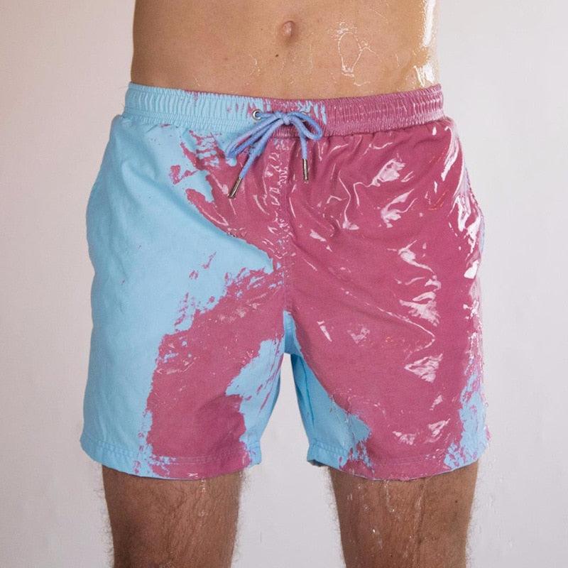 MAGIC SHORT - Le short de bain qui change de couleurs - Stockmania