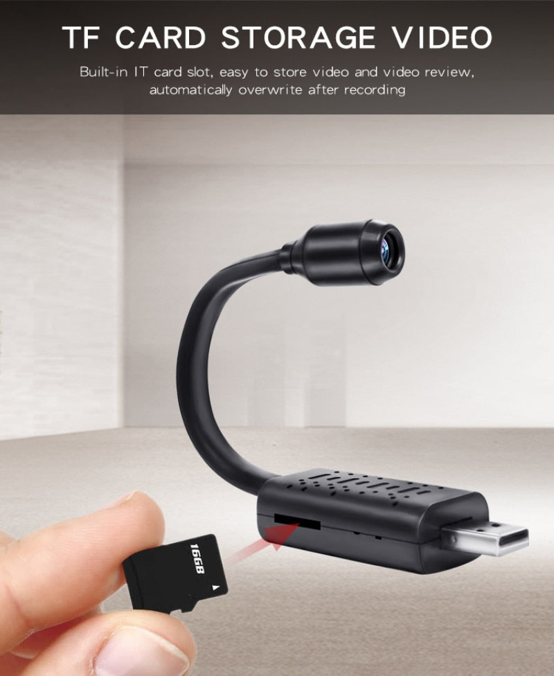 Mini caméra ESPION USB + carte SD 16GB