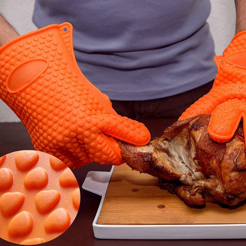 Gants anti-chaleur pour BBQ et Four