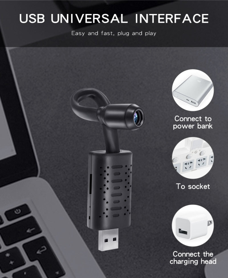 Mini caméra ESPION USB + carte SD 16GB