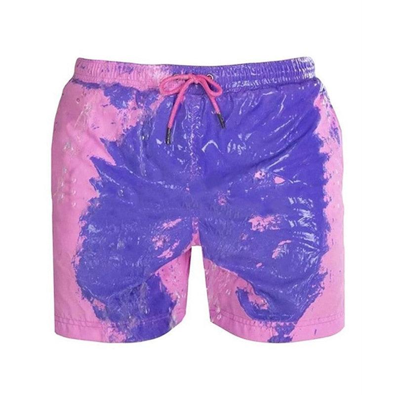 MAGIC SHORT - Le short de bain qui change de couleurs - Stockmania