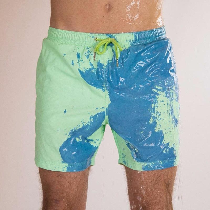 MAGIC SHORT - Le short de bain qui change de couleurs - Stockmania