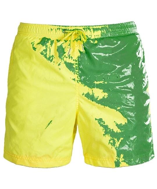 MAGIC SHORT - Le short de bain qui change de couleurs - Stockmania