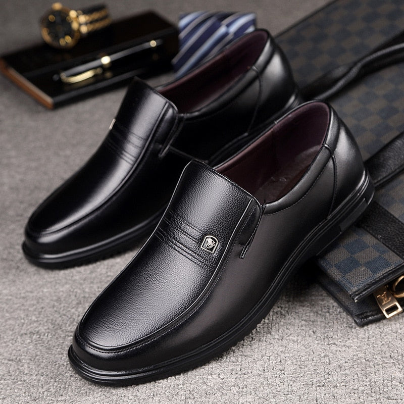 Mocassins pour homme en cuir véritable