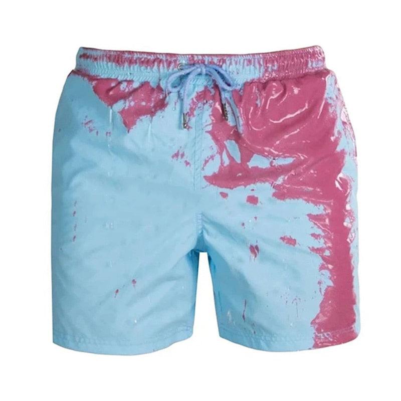 MAGIC SHORT - Le short de bain qui change de couleurs - Stockmania