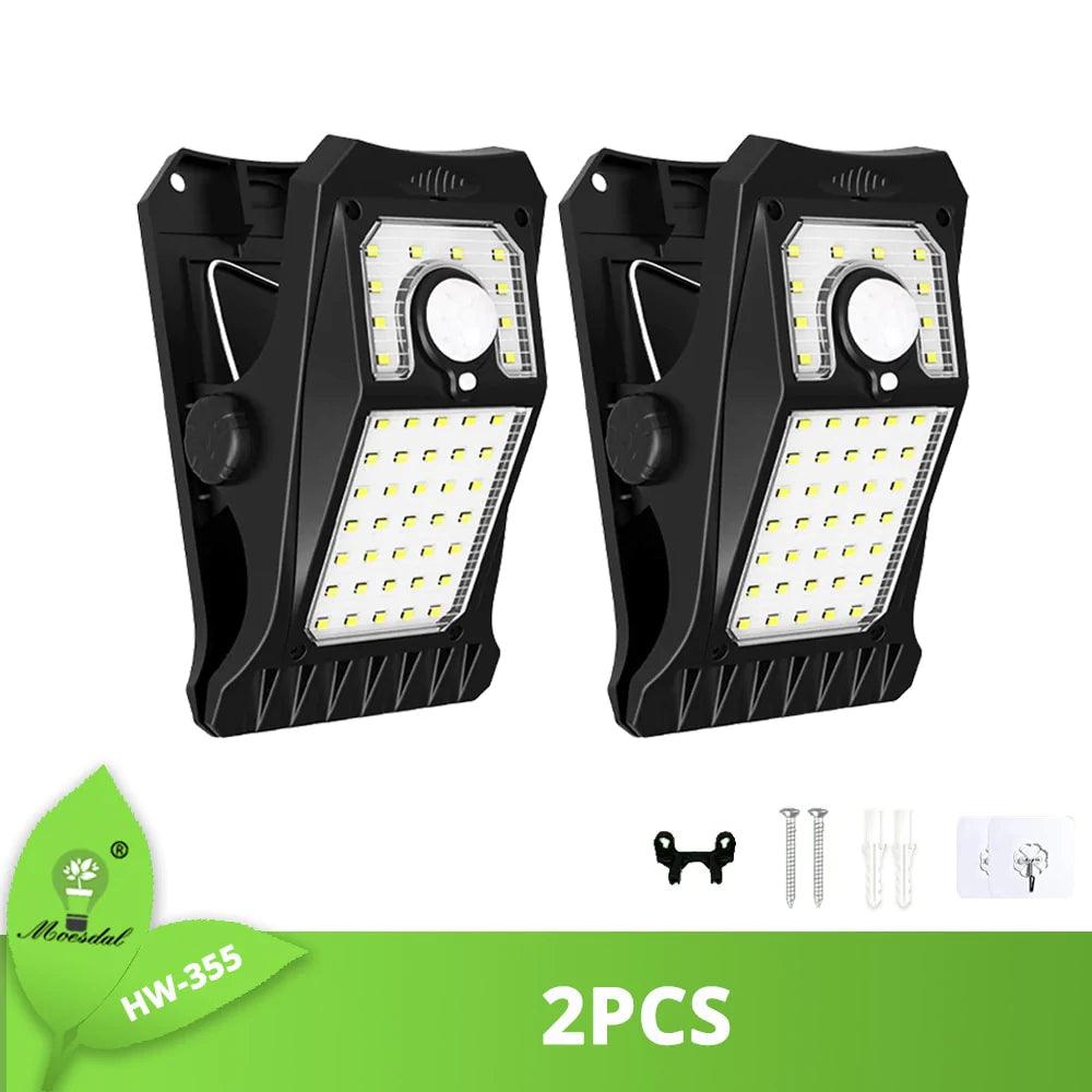 Lampe LED solaire à clipser - Stockmania