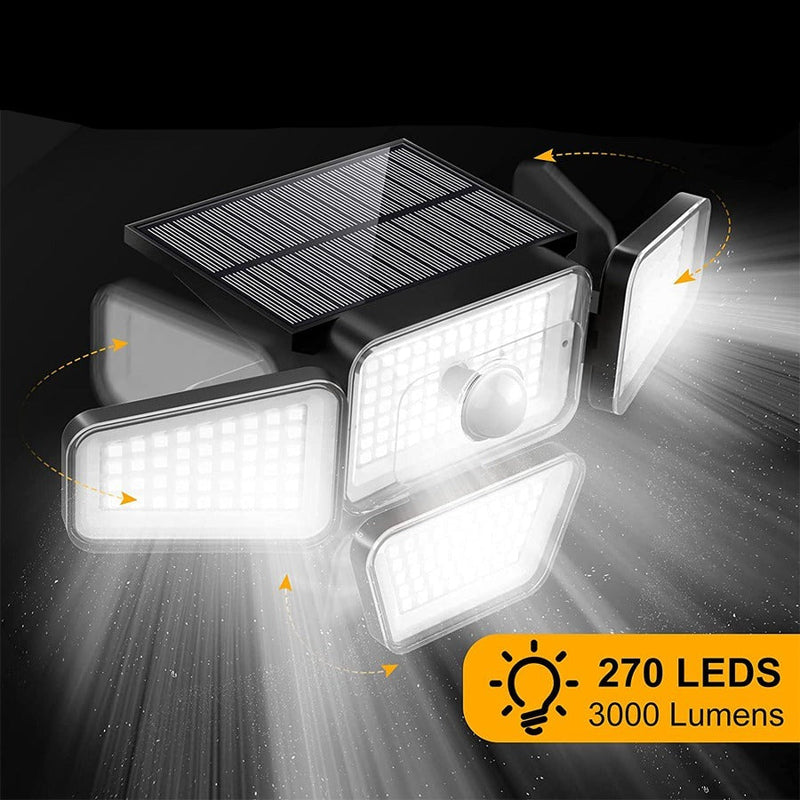 Panneau LED solaire multidirectionnel